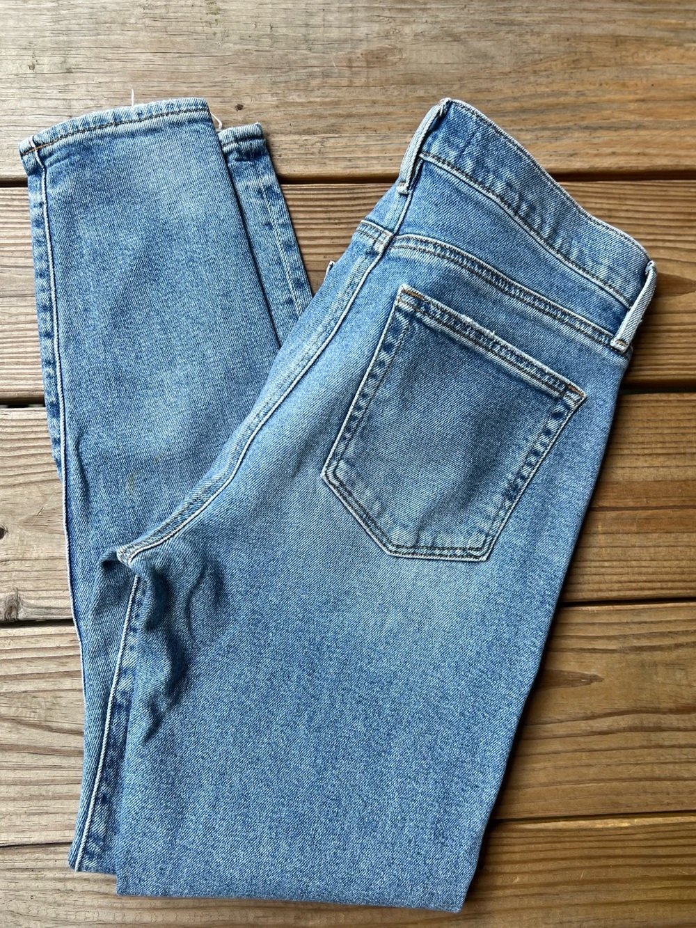 LOFT Skinny Light Wash Jeans 8/29 - Picture 7 of 10
